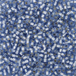 TOHO Aiko - Transparent Silver - Lined Lt Sapphire - PerlineBeads SA