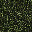TOHO Aiko - Transparent Silver - Lined Olivine - PerlineBeads SA