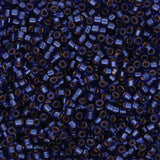 TOHO Treasure - Copper - Lined Dk Sapphire - PerlineBeads SA