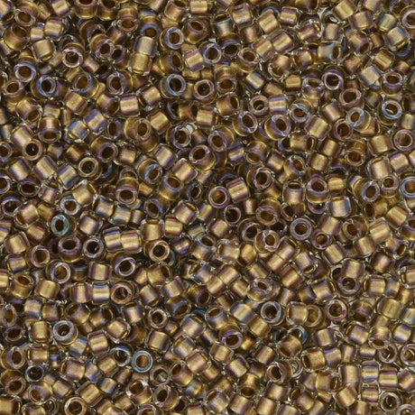 TOHO Treasure - Inside - Color Crystal/Gold - Lined - PerlineBeads SA