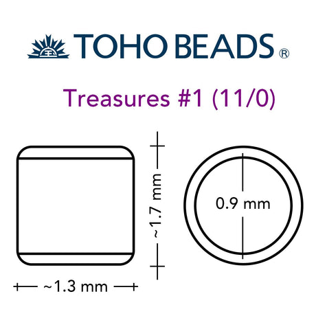 TOHO Treasure - Metallic Frosted Silver - PerlineBeads SA