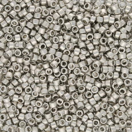 TOHO Treasure - Metallic Frosted Silver - PerlineBeads SA