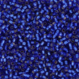 TOHO Treasure - Silver - Lined Cobalt - PerlineBeads SA