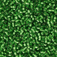 TOHO Treasure - Transparent Silver-Lined Grass Green - PerlineBeads SA