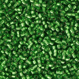 TOHO Treasure - Transparent Silver-Lined Grass Green - PerlineBeads SA