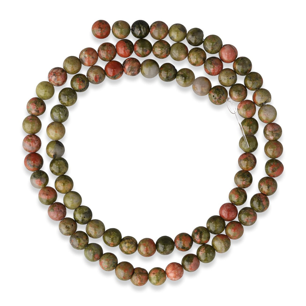 Unakit Perlen · rund · 4 mm - PerlineBeads SA