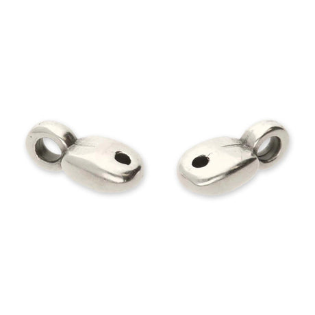 Vuorkoti - Superduo Bead Ending - Silver Plate - PerlineBeads SA