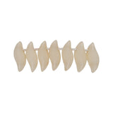 Wave Glasperlen - Chalk Orange Luster - PerlineBeads