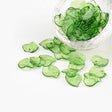 Acrylglas Blätter - grün - PerlineBeads