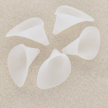 Acrylperle - Calla Blume - weiss - PerlineBeads
