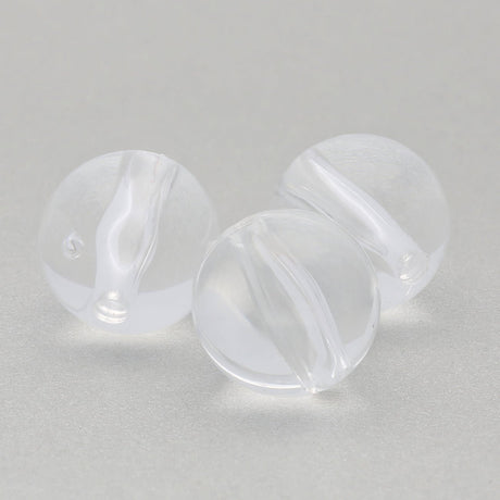 Acrylperle rund - 18 mm - Transparent Crystal - PerlineBeads
