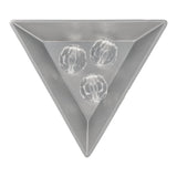 Acrylperle rund facettiert - 14 mm - Transparent - PerlineBeads