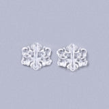 Acrylperle "Schneeflocke" - Transparent - PerlineBeads