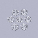 Acrylperle "Schneeflocke" - Transparent - PerlineBeads