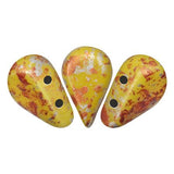 Amos® par Puca® - Opaque Jonquil Tweedy - PerlineBeads