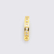Anhängerschlaufe Snap-on - Micro Pavé Cubic Zirconia - gold - PerlineBeads