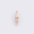 Anhängerschlaufe Snap-on - Micro Pavé Cubic Zirconia - Rotgold - PerlineBeads