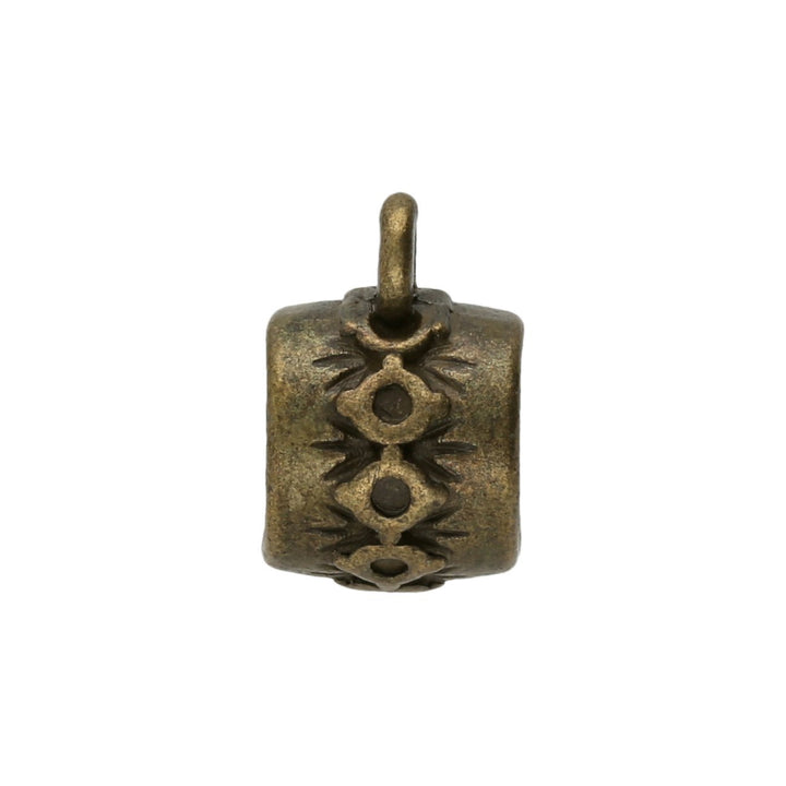 Anhängerschlaufe tibetischen Stil - Antik Bronze - PerlineBeads