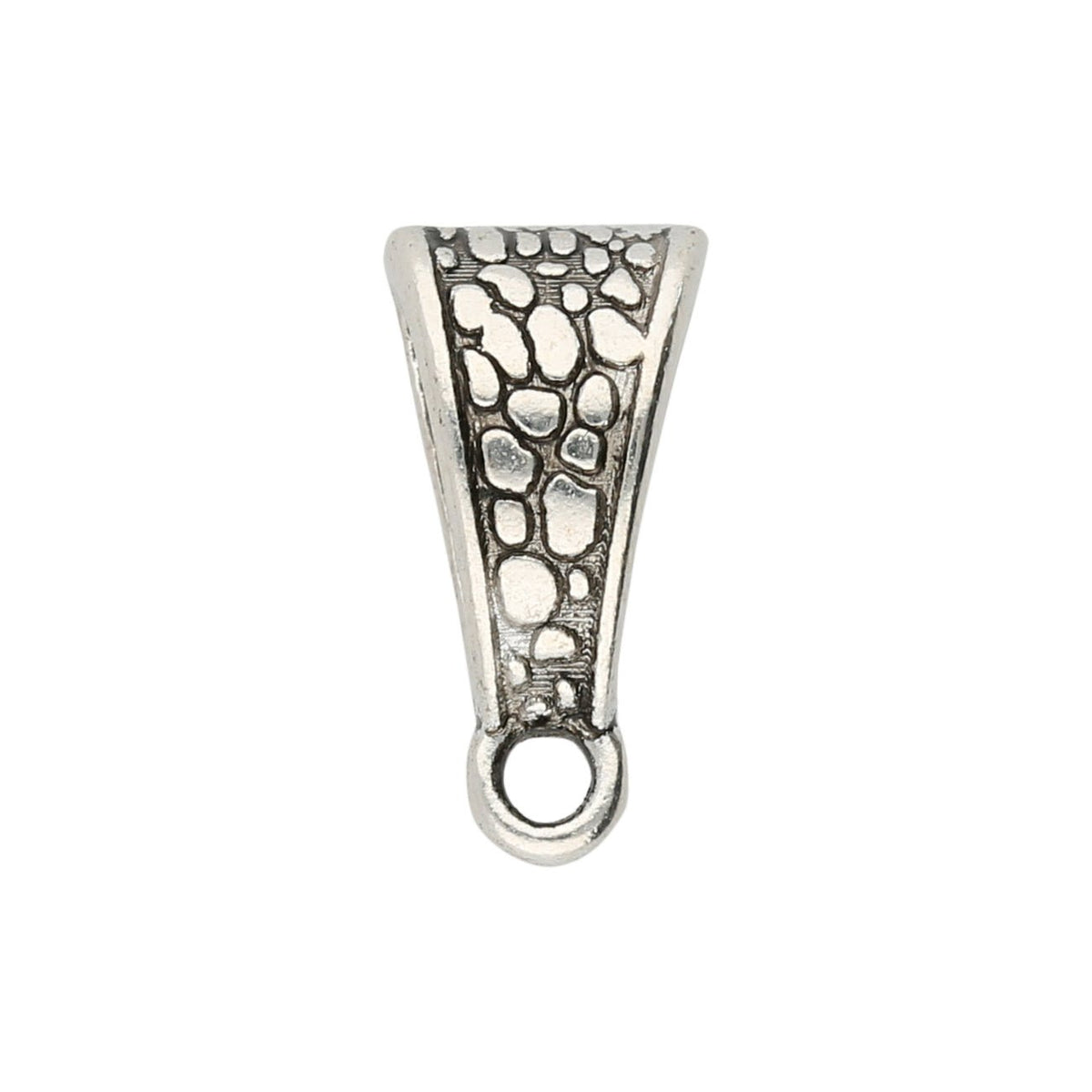 Anhängerschlaufe tibetischen Stil - Antik Silber - PerlineBeads