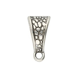 Anhängerschlaufe tibetischen Stil - Antik Silber - PerlineBeads