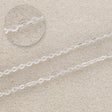 Ankerkette aus Edelstahl - Farbe Silber - PerlineBeads