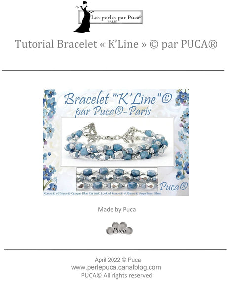Anleitung für Armband K'Line par Puca - PerlineBeads