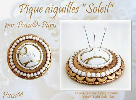 Anleitung für Nadelksisen "Soleil" par Puca® - PerlineBeads