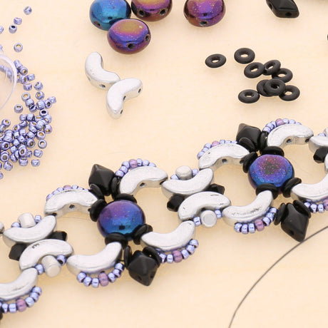 Arcos® Par Puca® - Argentees - Silver - PerlineBeads