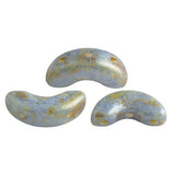 Arcos® Par Puca® - Opaque Blue/Green Spotted - PerlineBeads