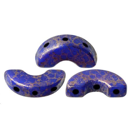 Arcos® par Puca® - Opaque Sapphire Bronze - PerlineBeads