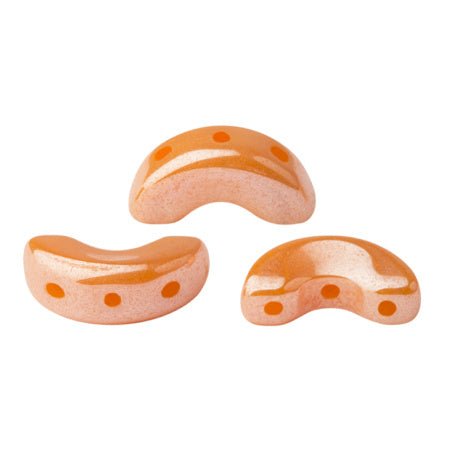 Arcos® Par Puca® - Orange Opal Luster - PerlineBeads