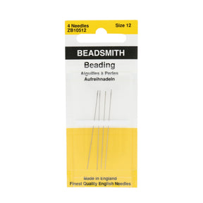 Aufreihnadeln Beadsmith - ﹟12 - PerlineBeads