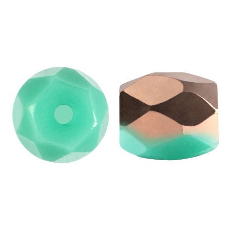 Baros® par Puca® - Frost Jade Capri Gold - PerlineBeads
