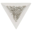 Biegeringe 4 mm – Platinfarbig - PerlineBeads