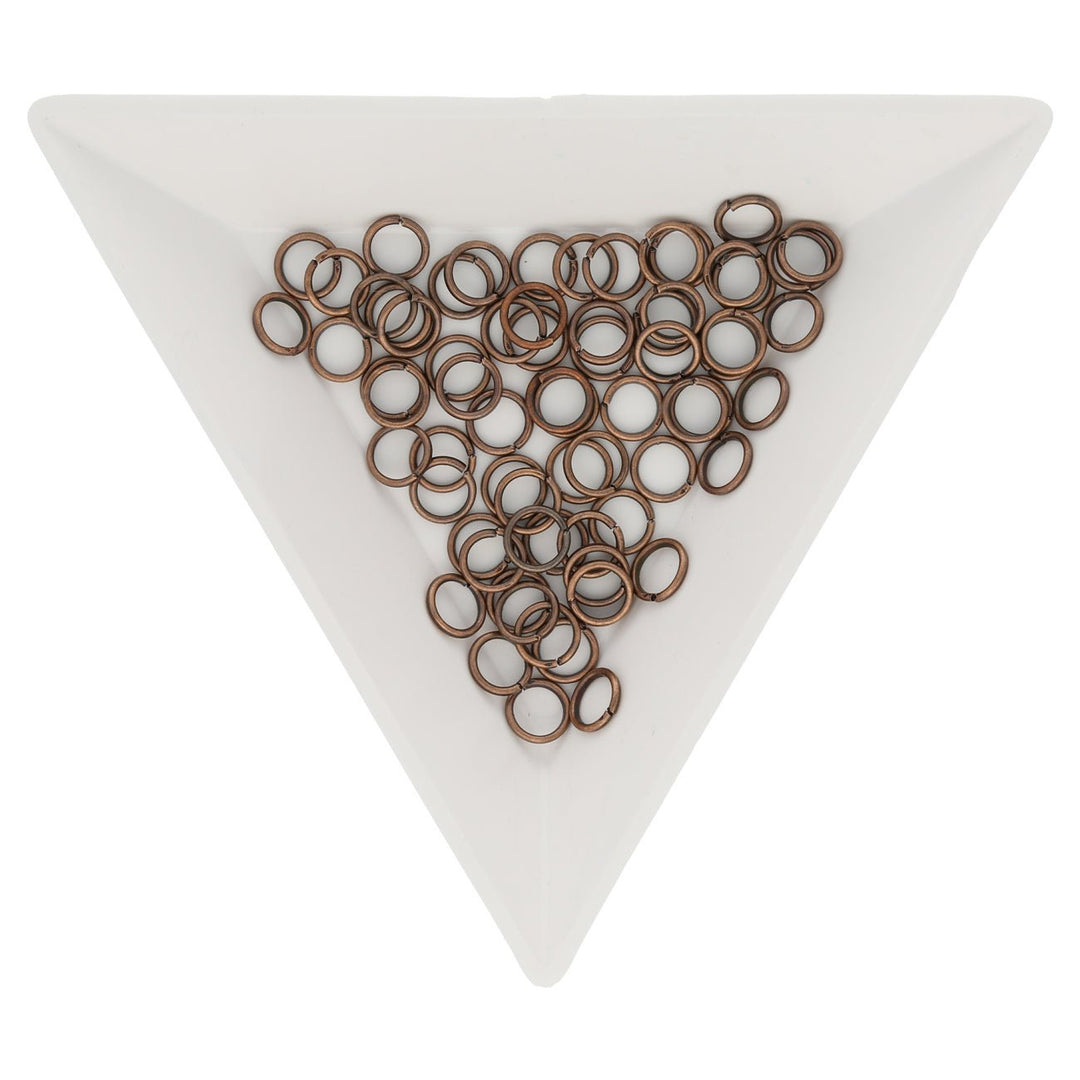 Biegeringe 5 mm – Kupfer - PerlineBeads