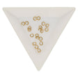 Biegeringe Edelstahl PVD - 4 mm – Gold - PerlineBeads