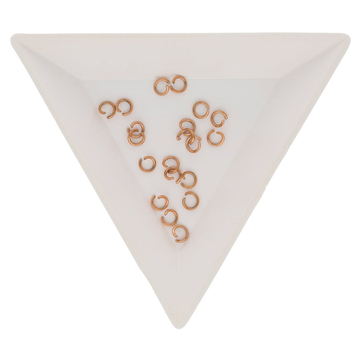 Biegeringe Edelstahl PVD - 4 mm – Rose Gold - PerlineBeads
