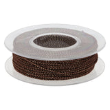 Blissino elastico Stretchgarn - Braun / Gold (331/O) - PerlineBeads