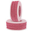 Blissino Schmuckgarn - Dunkelrosa / Silber (355/A) - PerlineBeads