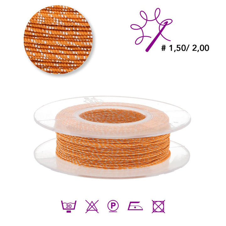 Blissino Schmuckgarn - Orange (220/A) - PerlineBeads