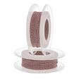 Blissino Schmuckgarn - Violett antik / Gold (452/O) - PerlineBeads