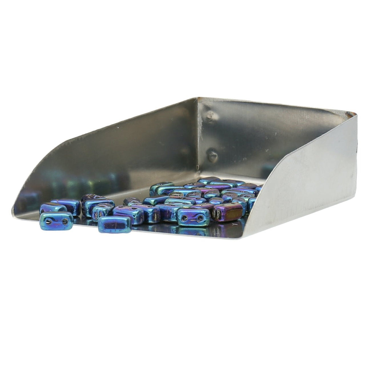 Bricks CzechMates 6x3 mm - Iris Blue - PerlineBeads