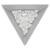Bricks CzechMates 6x3 mm - Pearl Coat Snow - PerlineBeads