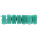 Bricks CzechMates 6x3 mm - Persian Turquoise - PerlineBeads