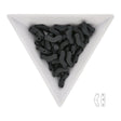 Bridge 3x12 mm – Jet Matte - PerlineBeads
