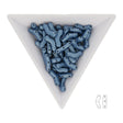 Bridge 3x12 mm – Jet Suede Blue - PerlineBeads