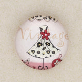 Cabochon - 20 mm - Motiv “Mannequin” - PerlineBeads