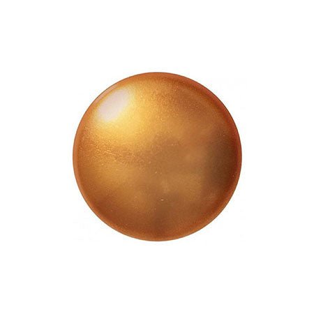 Cabochon par Puca® - 14 mm - Gold Pearl (2 Stk.) - PerlineBeads