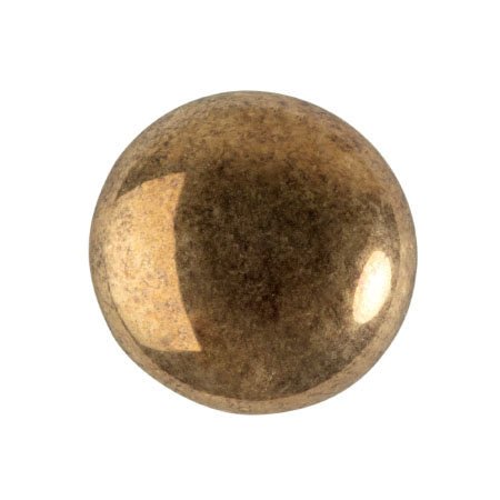 Cabochon par Puca® - 18 mm - Dark Gold Bronze - PerlineBeads