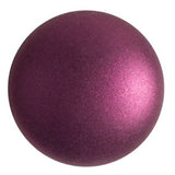 Cabochon par Puca - 25 mm - Chatoyant Burgundy - PerlineBeads